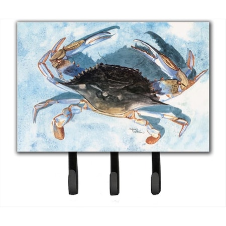 Carolines Treasures 6 x 9 In. Crab Leash or Key Holder 8055TH68